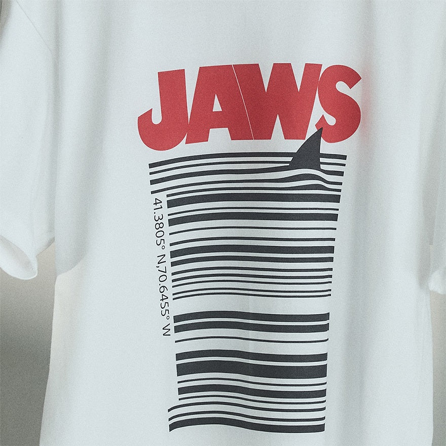映画 JAWS 公式 ユニバーサル スタジオ Tシャツ 両面プリント 映画 JAWS 公式 ユニバーサル スタジオ Tシャツ 両面プリント JAWS