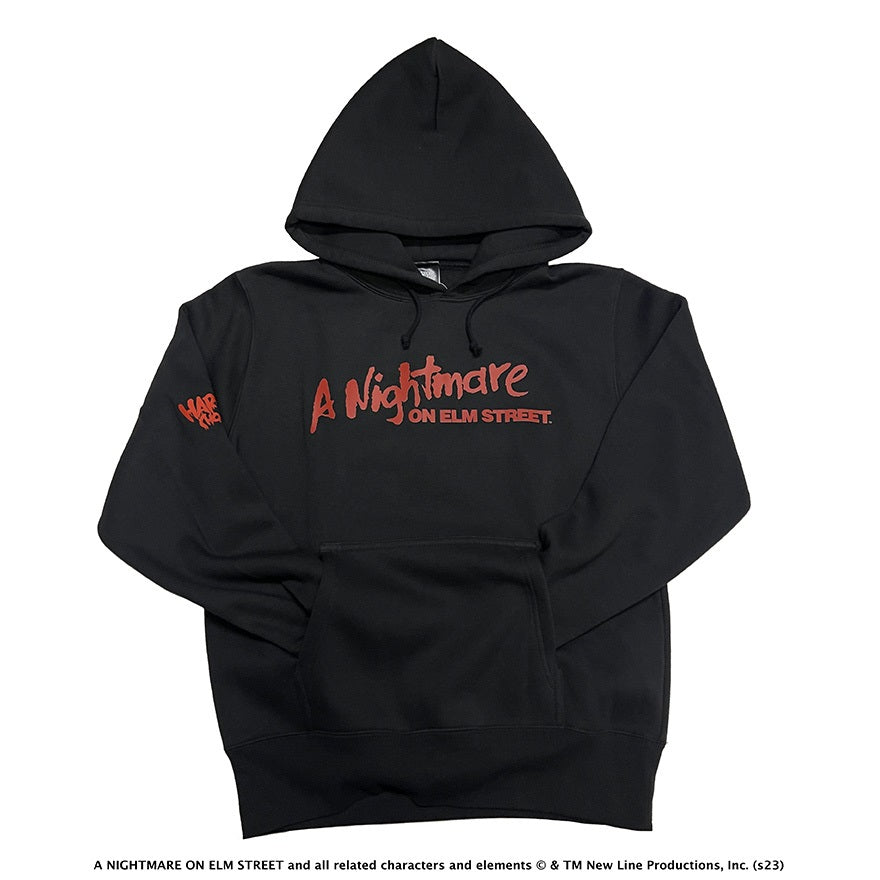 【映画／アパレル】エルム街の悪夢/二度と眠らないプルオーバーパーカ（バスタブ・ブラック）