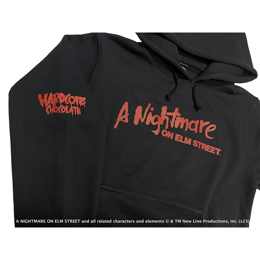 【映画／アパレル】エルム街の悪夢/二度と眠らないプルオーバーパーカ（バスタブ・ブラック）