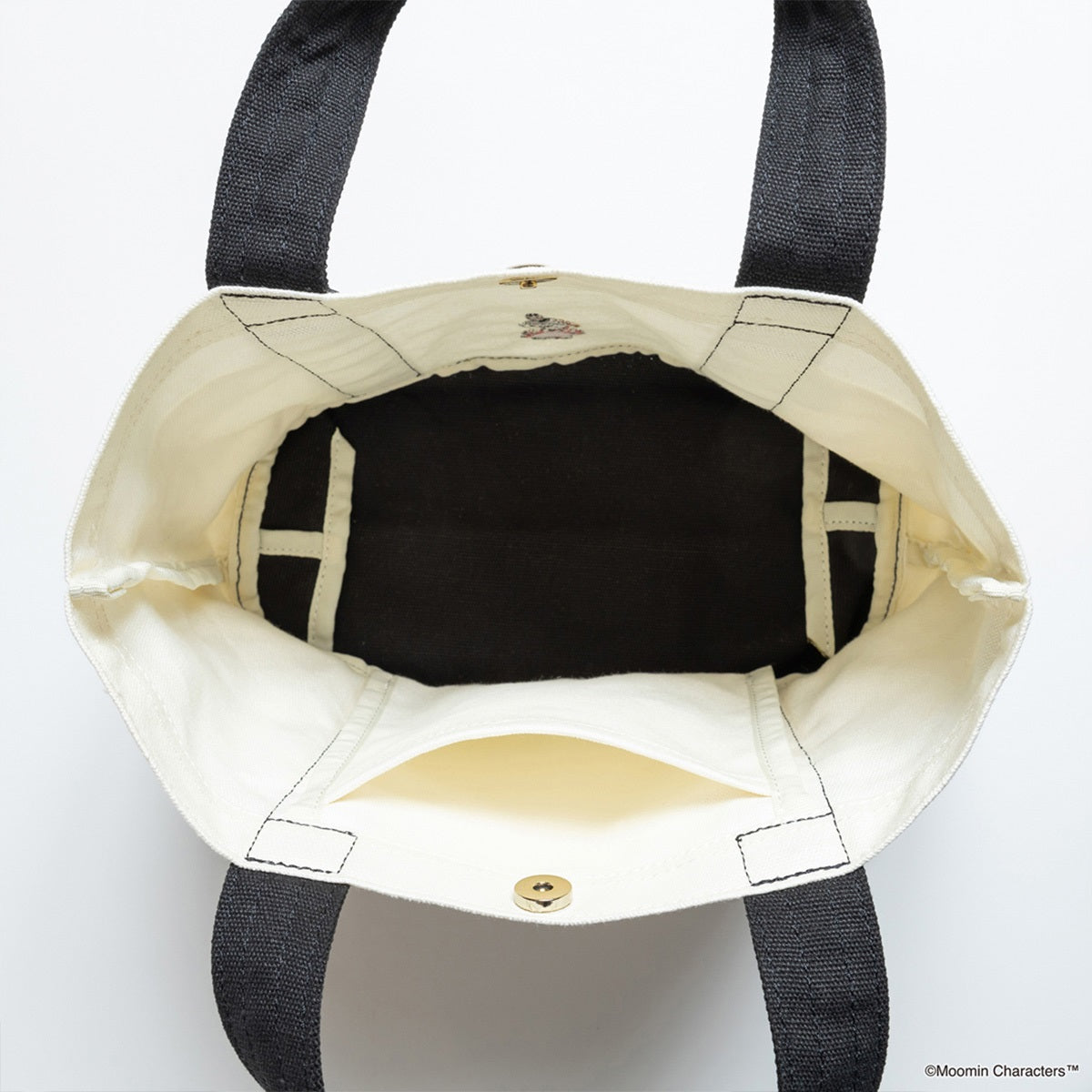 【キャラクターグッズ】MOOMIN ムーミン／EMBROIDERYトートバッグ