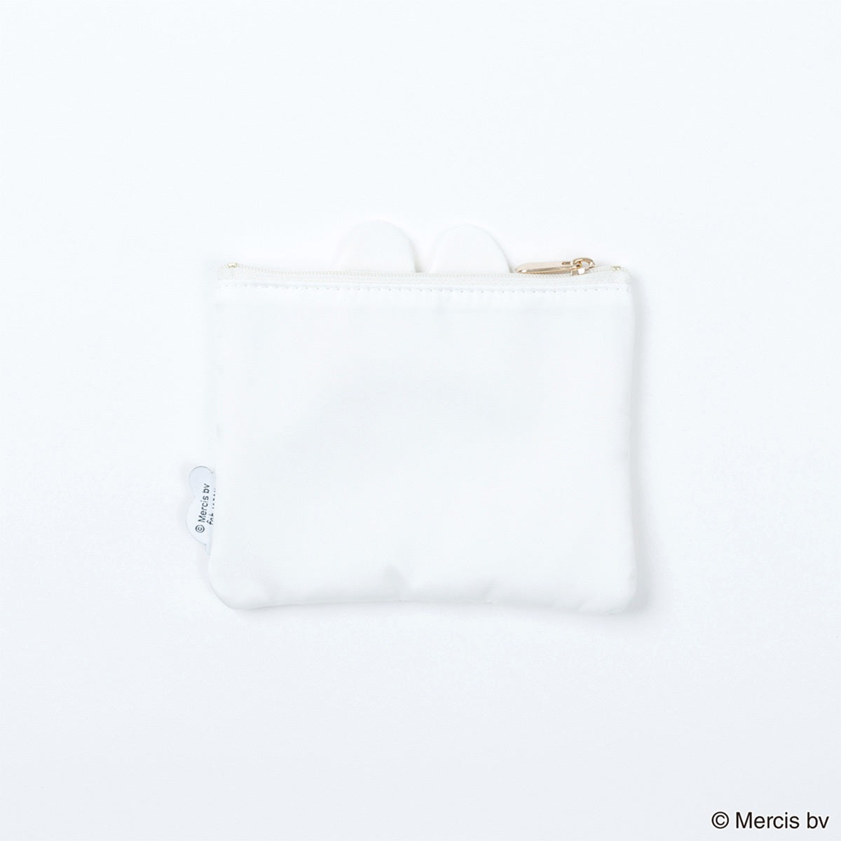 【キャラクターグッズ】MIFFY ミッフィー／BASIC FACE ミニフラットポーチ