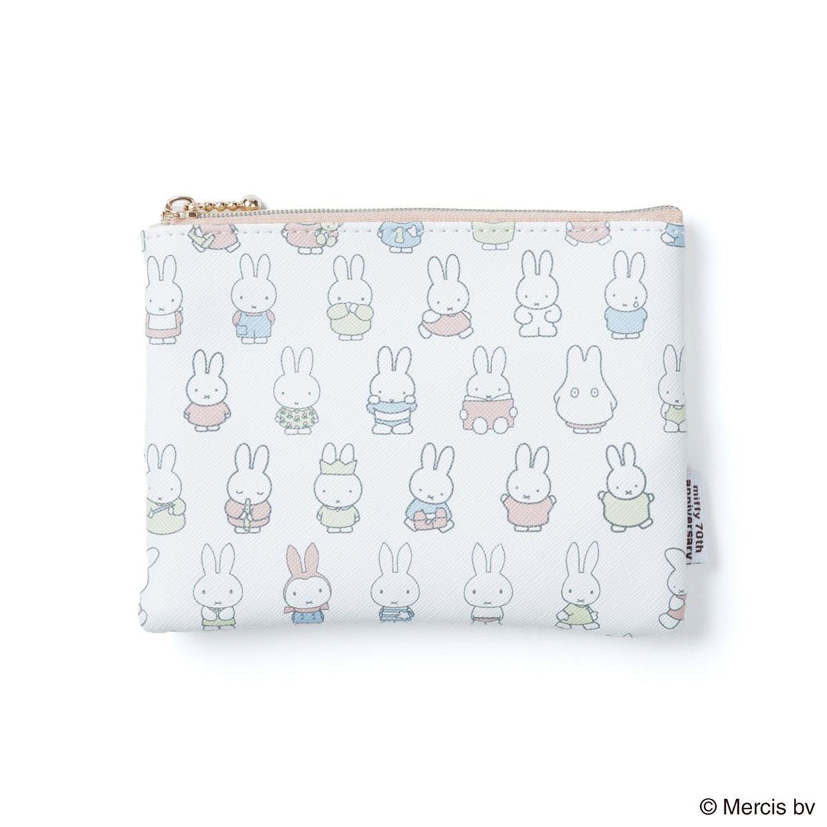 【キャラクターグッズ】MIFFY ミッフィー／70th HISTORY ティッシュポーチ