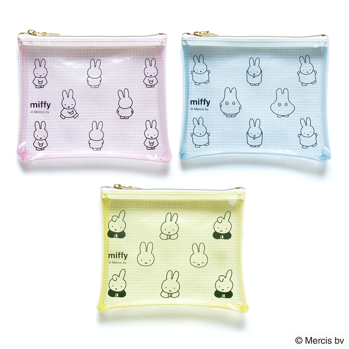 【キャラクターグッズ】BRUNA SEE-THROUGH ブルーナシースルー／ミニフラットポーチ