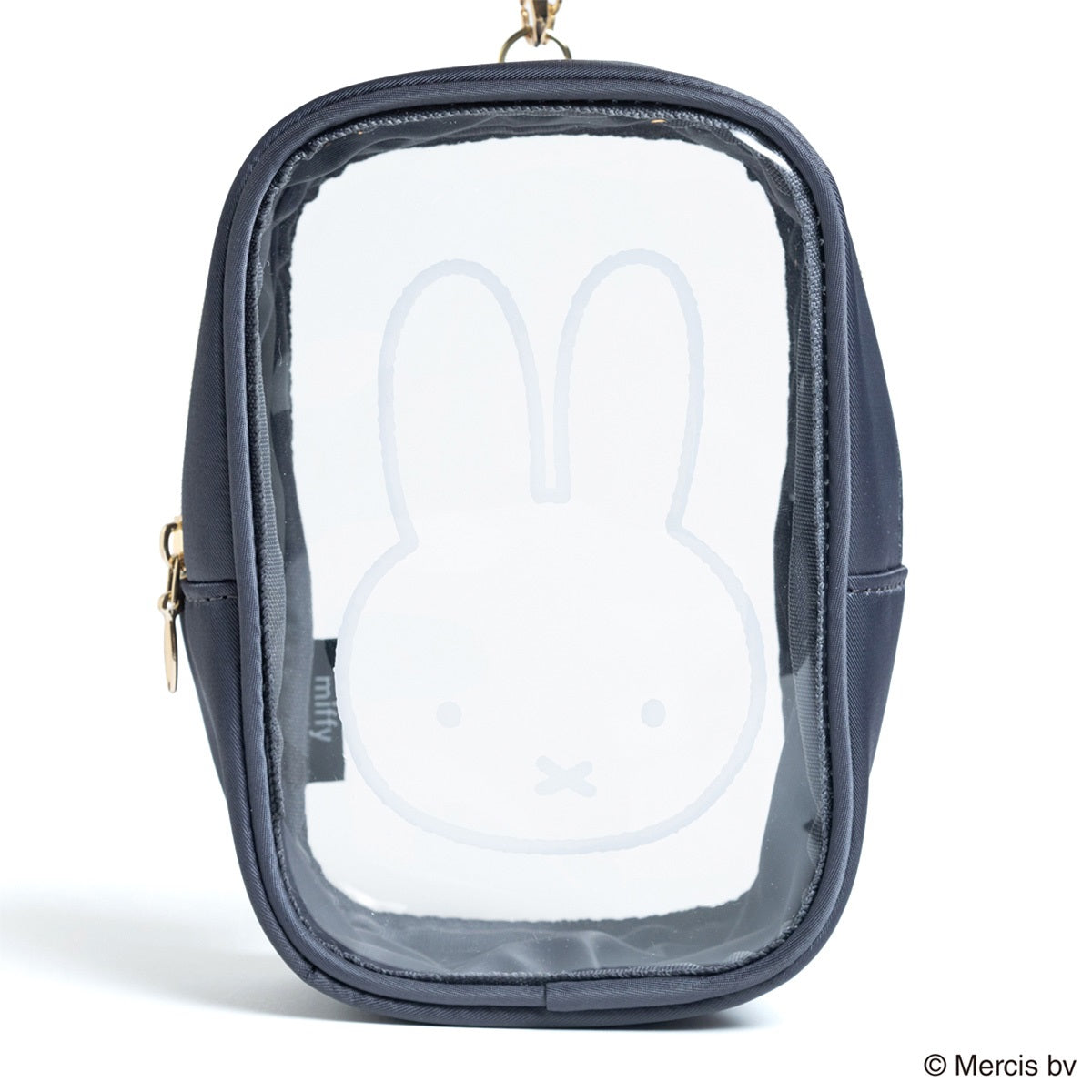 【キャラクターグッズ】MIFFY ミッフィー／CLEARスクエアポーチ