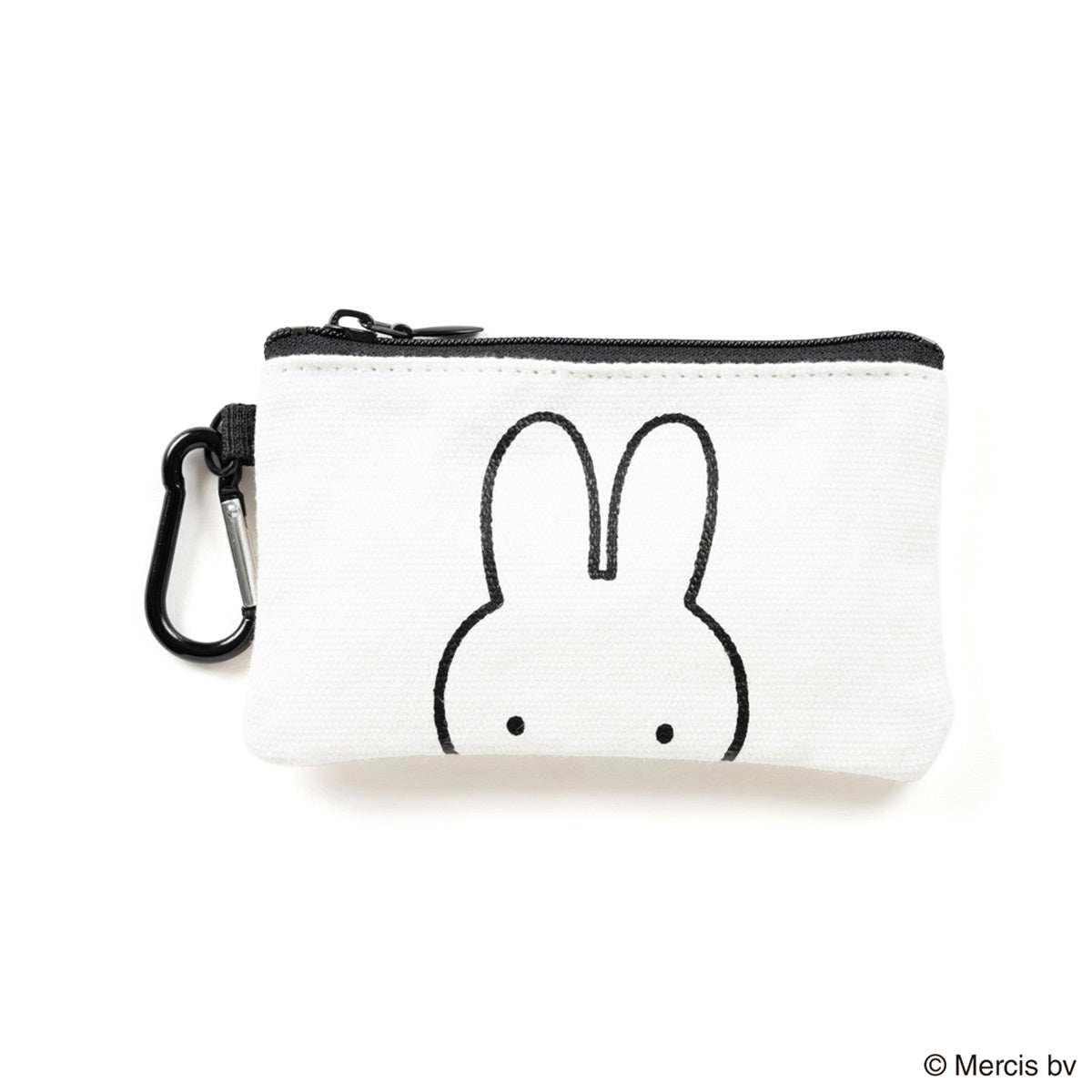 【キャラクターグッズ】MIFFY ミッフィー／MONOTONE ミニフラットポーチ