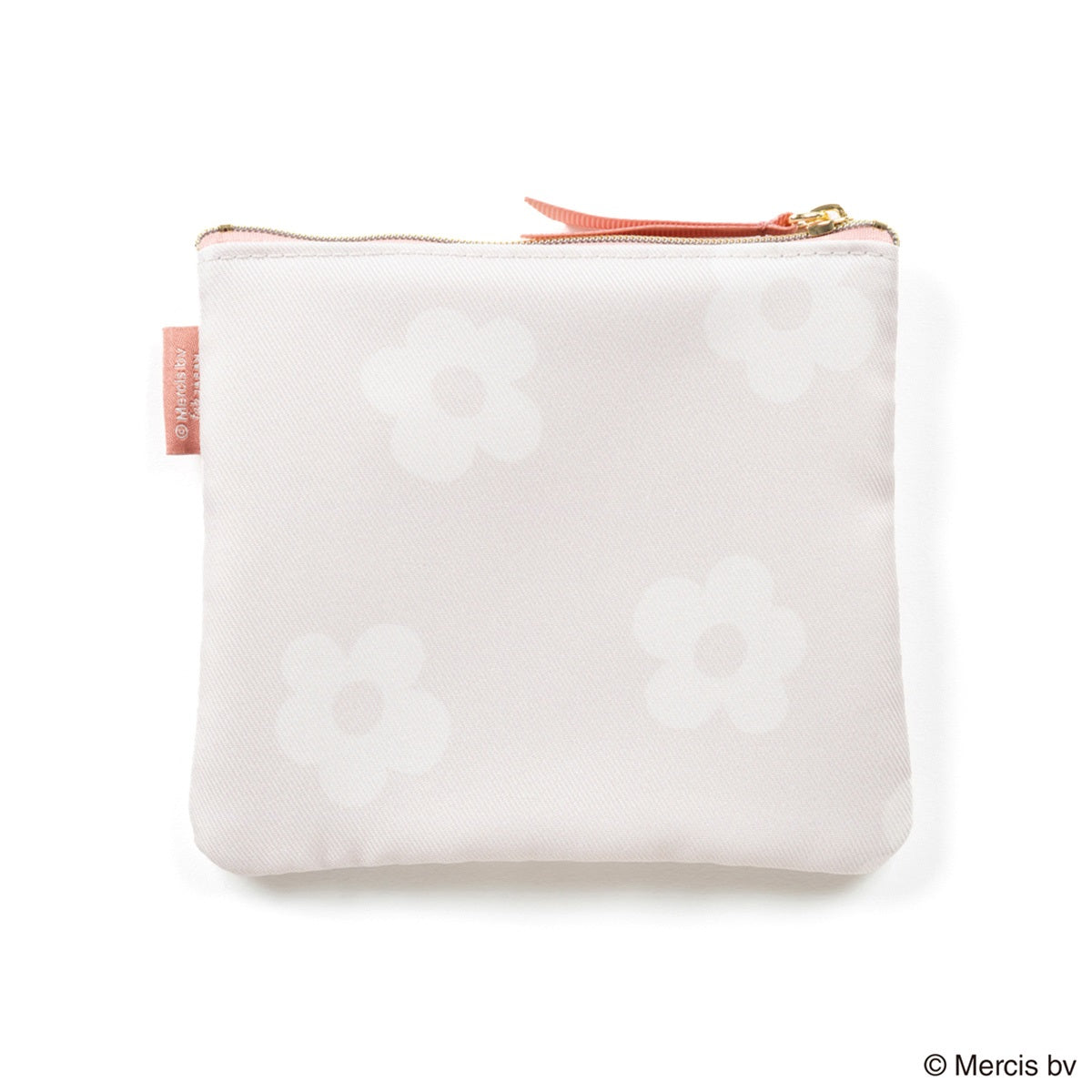 【キャラクターグッズ】MIFFY ミッフィー／FLOWER ミニフラットポーチ