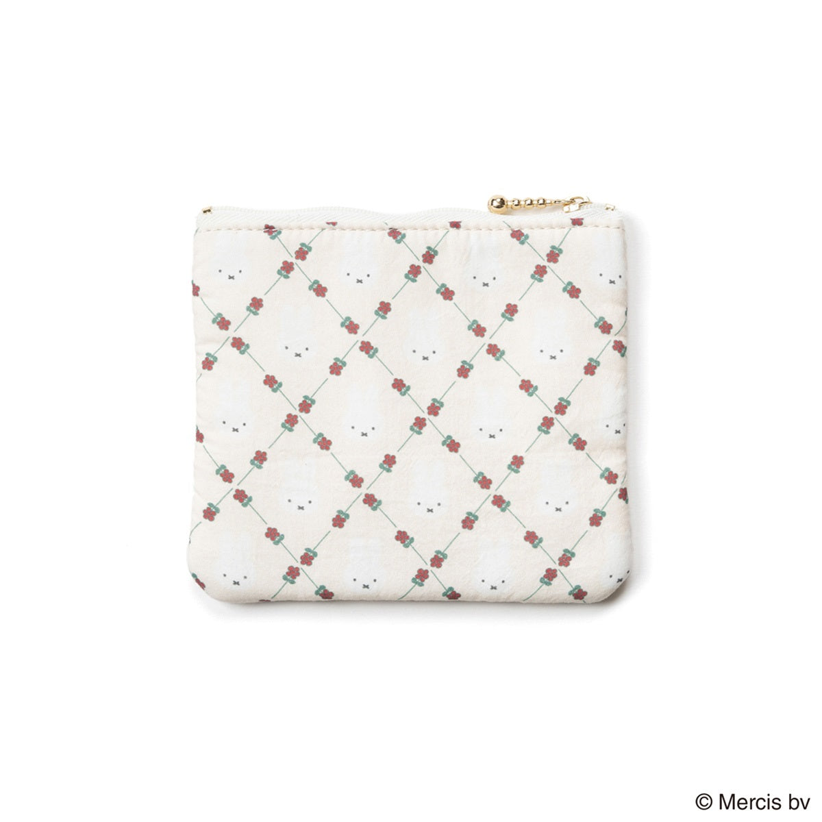 【キャラクターグッズ】MIFFY ミッフィー／QUILTING STYLE ミニフラットポーチ