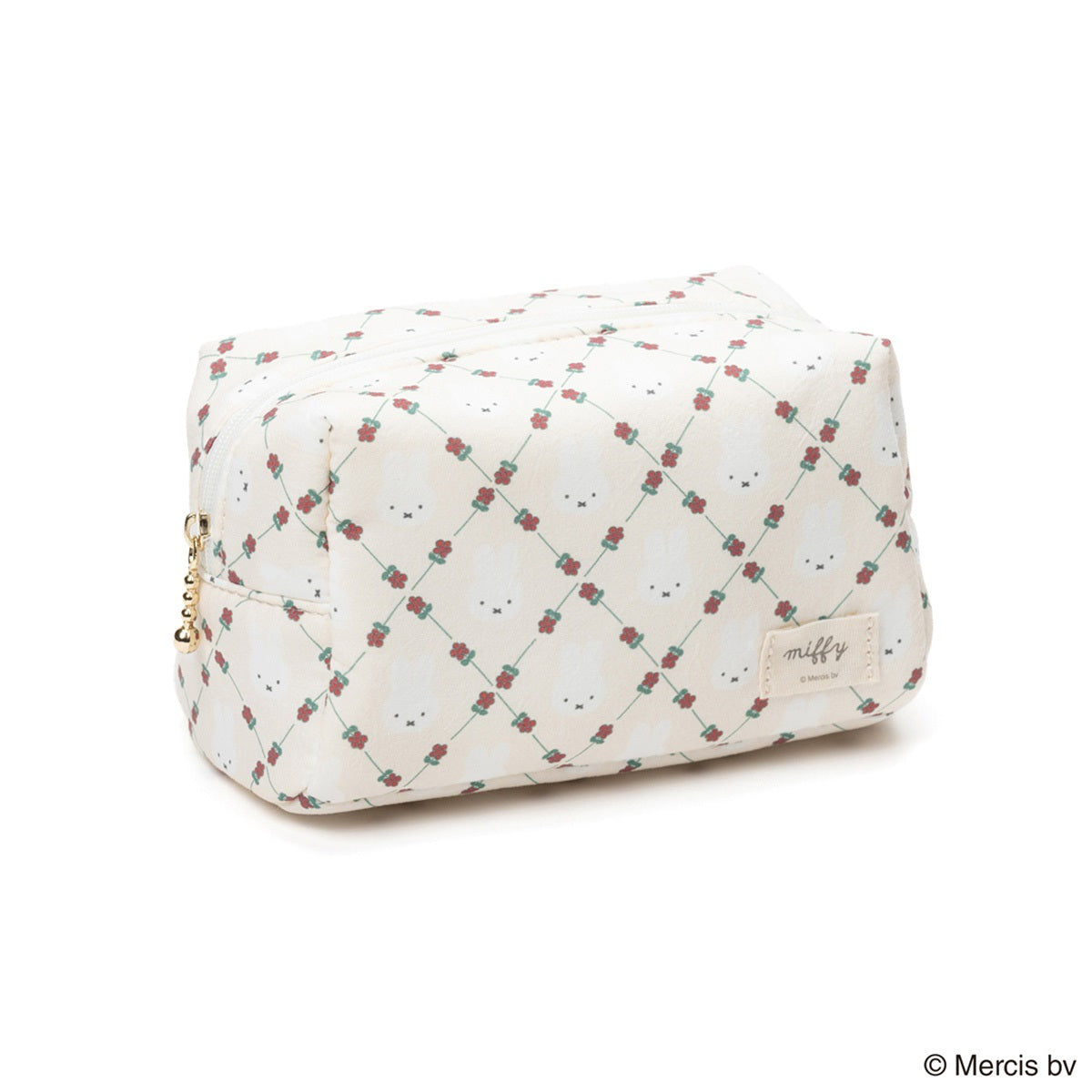 【キャラクターグッズ】MIFFY ミッフィー／QUILTING STYLE スクエアポーチ