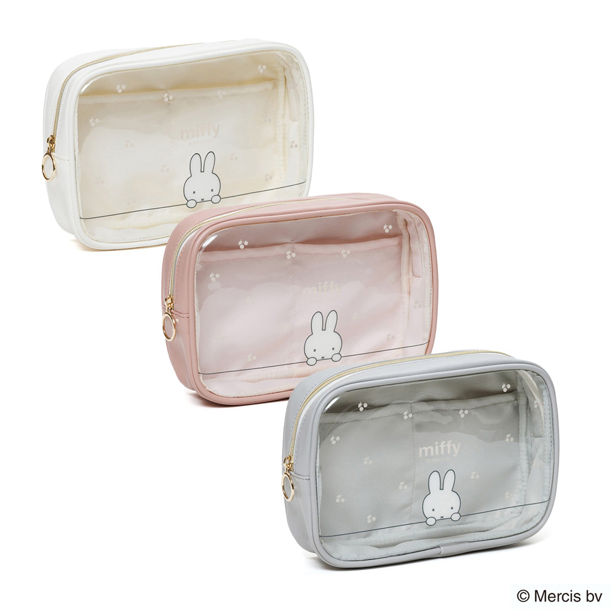 【キャラクターグッズ】MIFFY ミッフィー／CHOOSE BY COLORスクエアポーチ