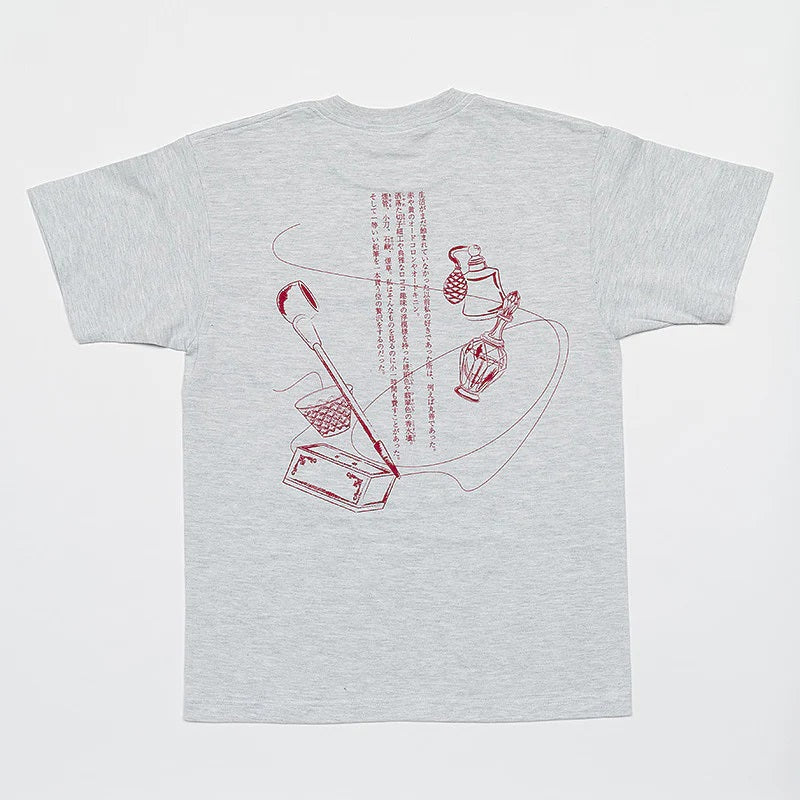 【ドラマと読書】文豪グッズ　梶井基次郎「檸檬」Tシャツ＜丸善＞