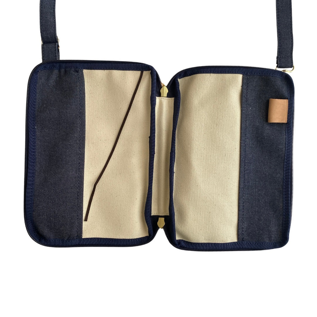 【ドラマと読書】読書グッズ　四六判 読むしかできないブックショルダー [2way]