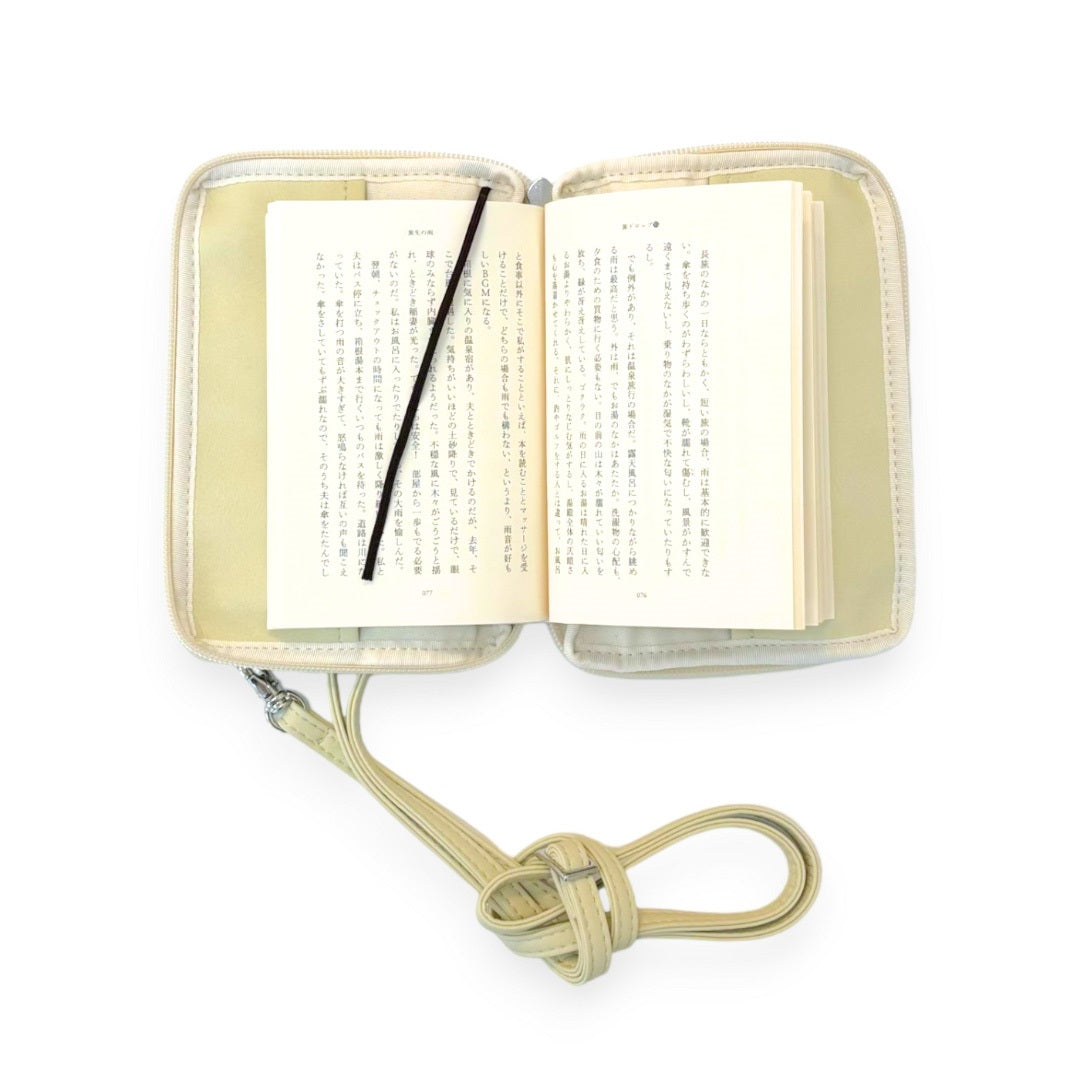 ドラマと読書】読書グッズ 文庫判 読むしかできないブックショルダー