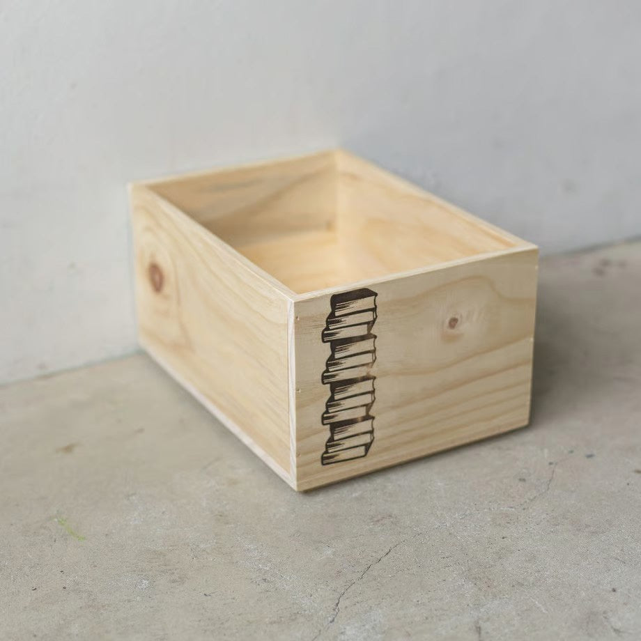 【ドラマと読書】BIBLIOPHILIC　BOOK CONTAINER HALF Natural