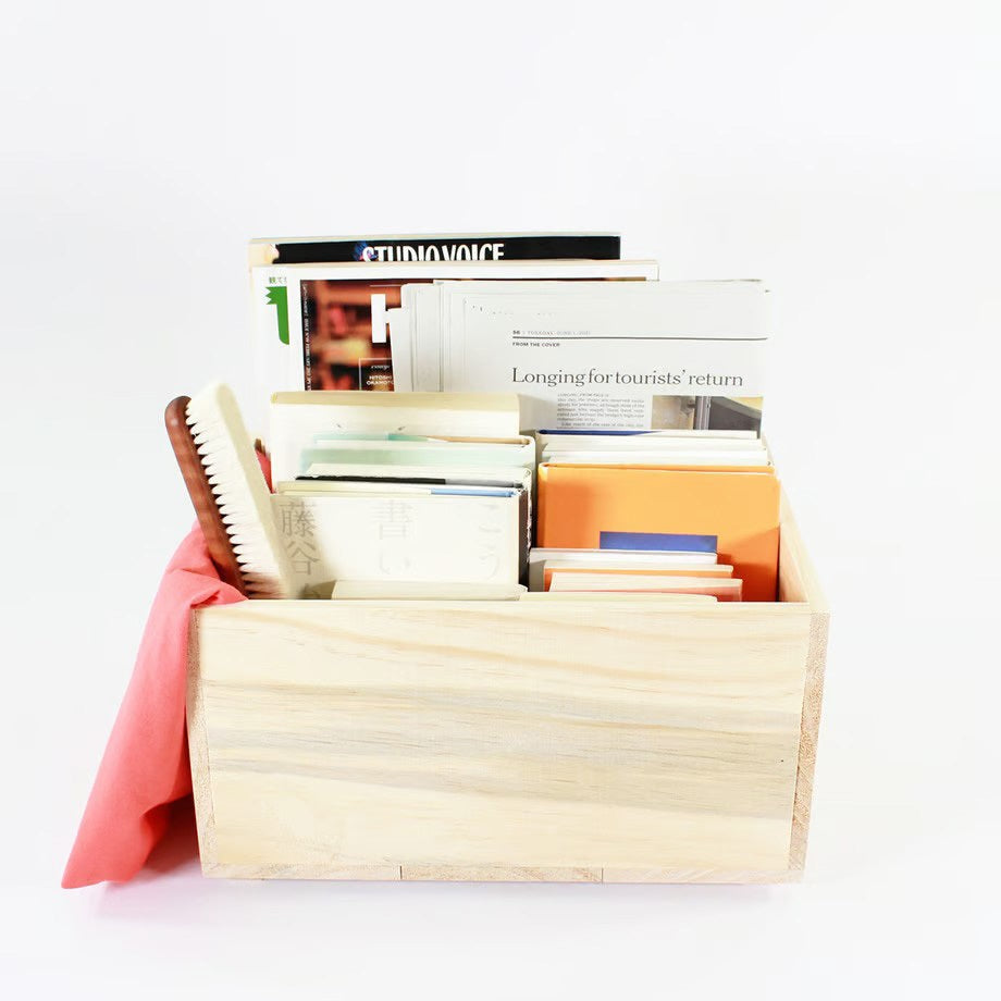 【ドラマと読書】BIBLIOPHILIC　BOOK CONTAINER HALF Natural