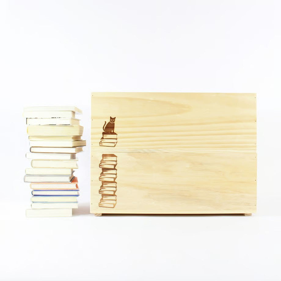 【ドラマと読書】BIBLIOPHILIC　BOOK CONTAINER Natural