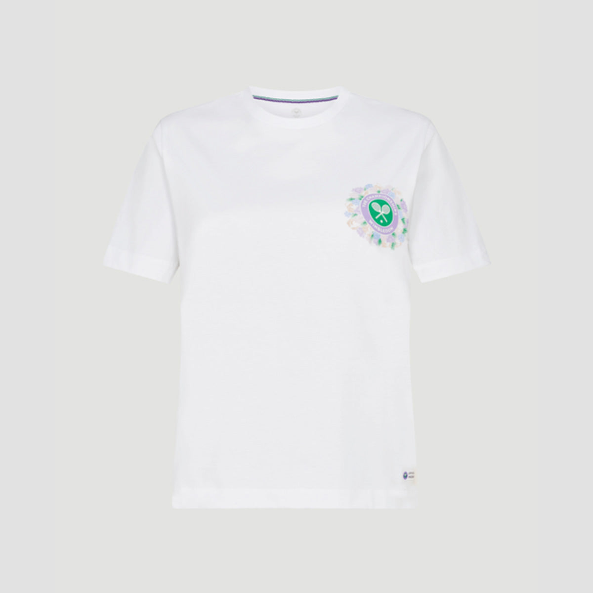 【ウィンブルドンテニス】ウィンメンズフラワーロゴTシャツ