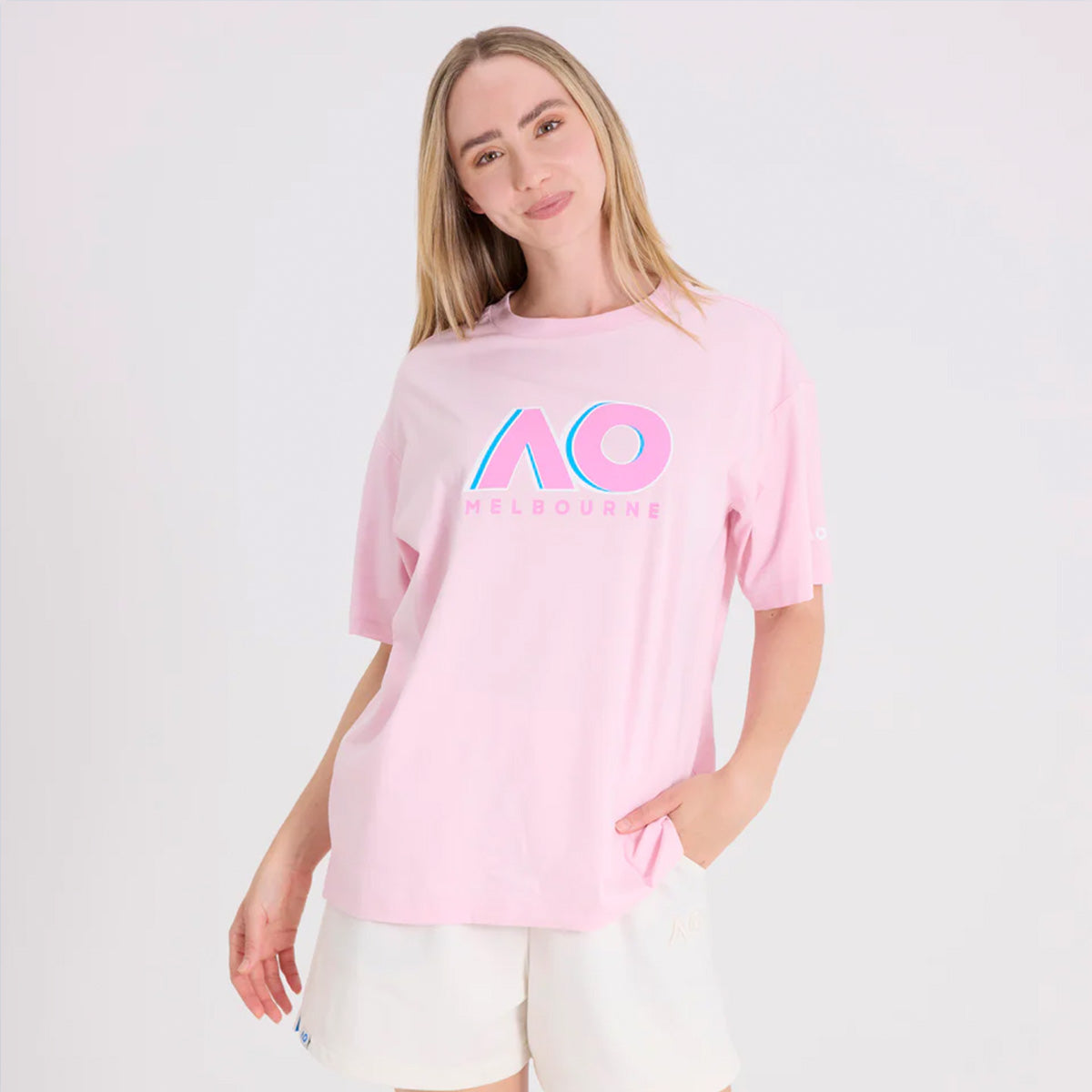 【全豪オープンテニス】AO立体ロゴ　Tシャツ