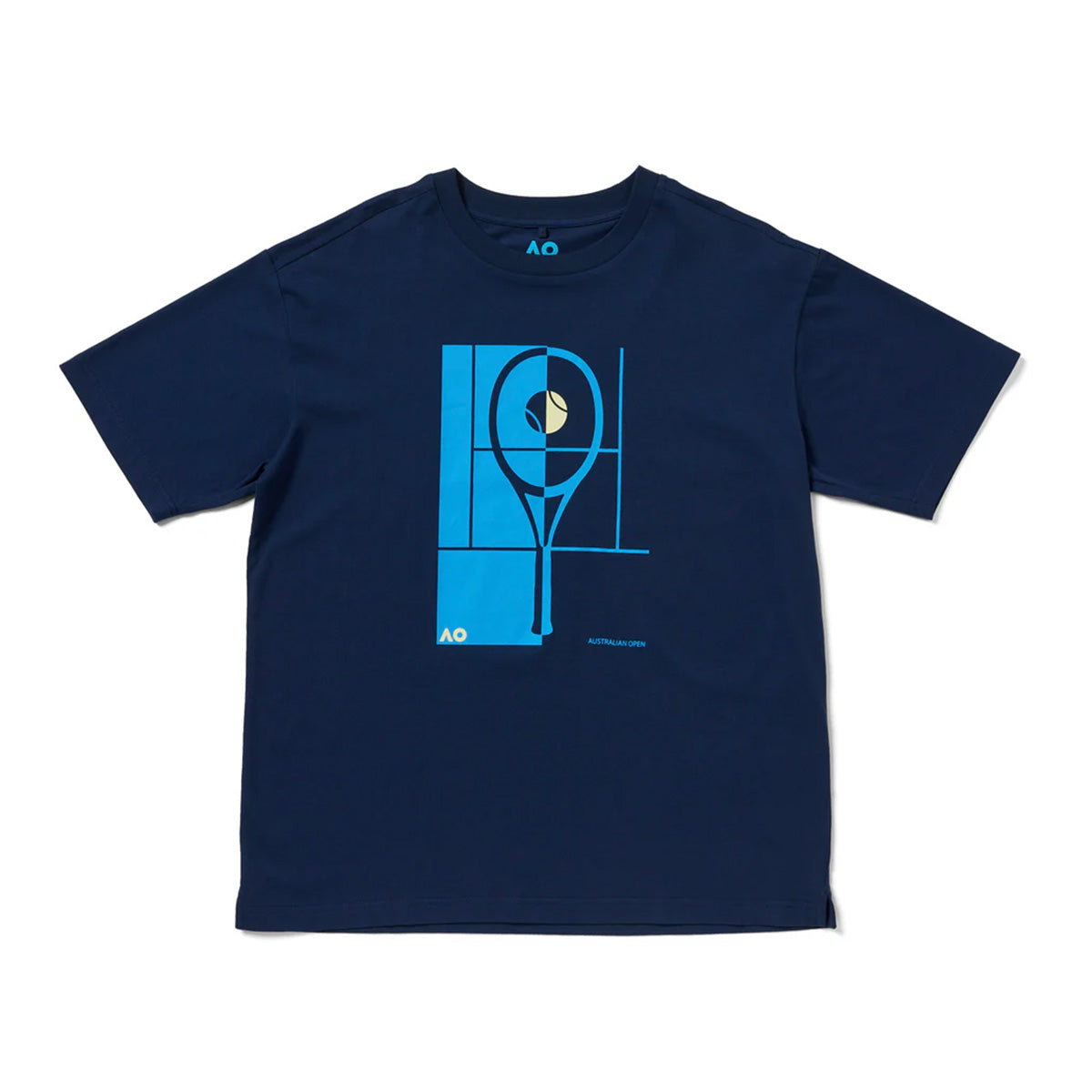 【全豪オープンテニス】AOラケット　Tシャツ