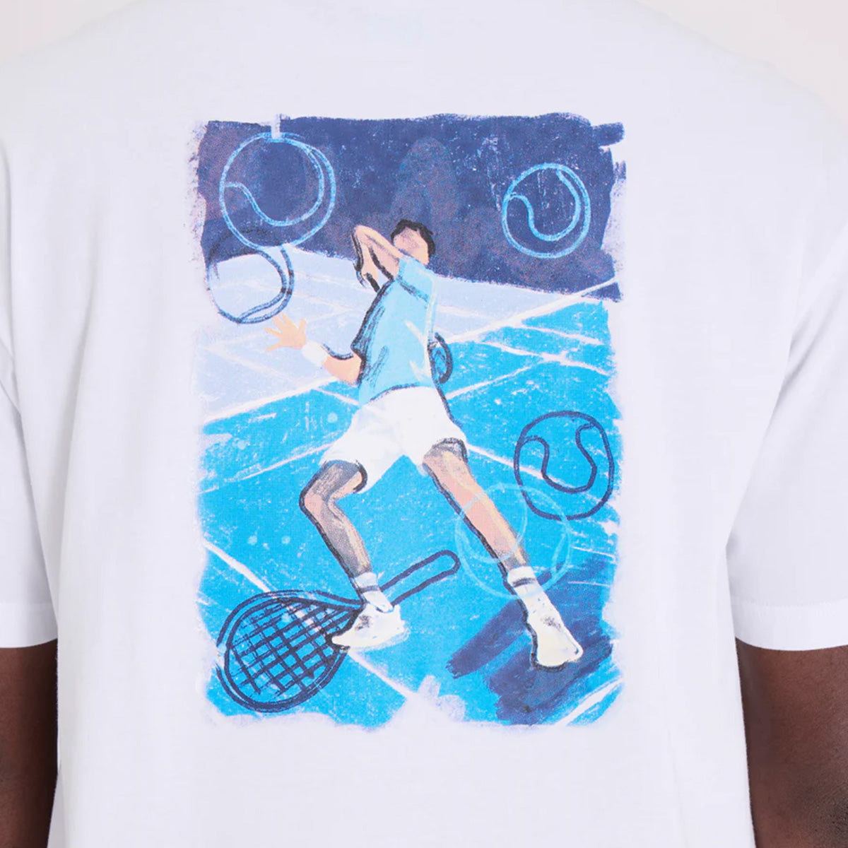 全豪オープンテニス】AOイラスト バックプリント Tシャツ | WOWOW百貨店