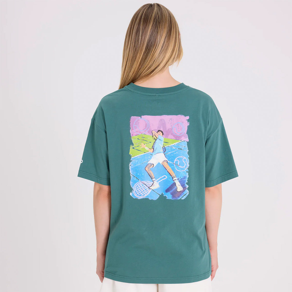 全豪オープンテニス】AOイラスト バックプリント Tシャツ | WOWOW百貨店