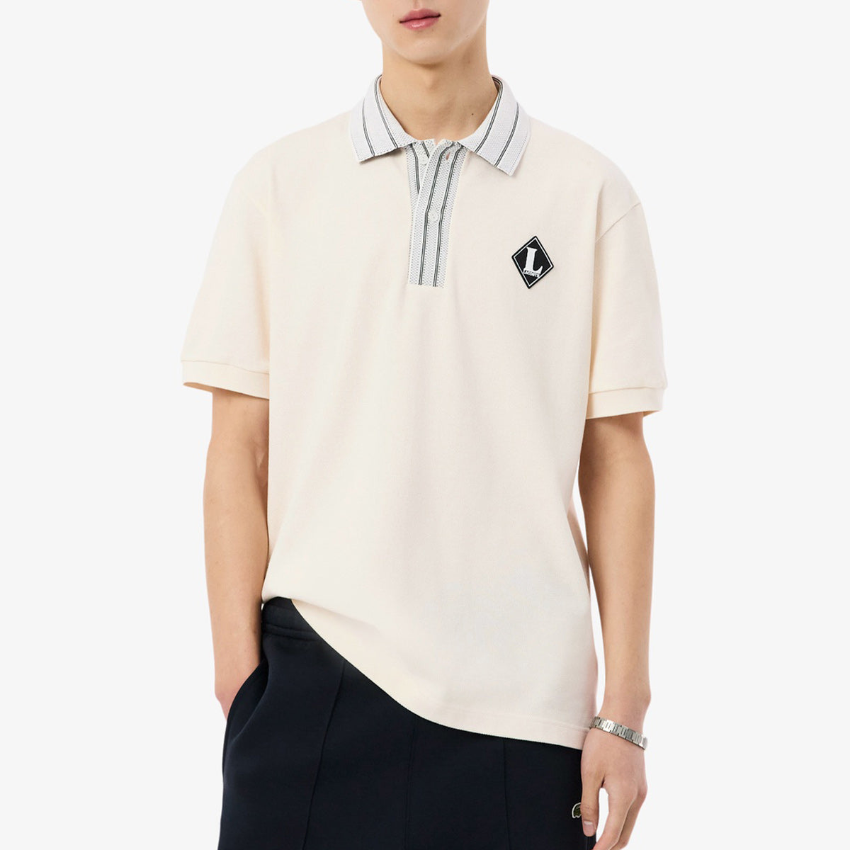 ラコステ/LACOSTE】フランス製クラシックフィットバッジポロシャツ