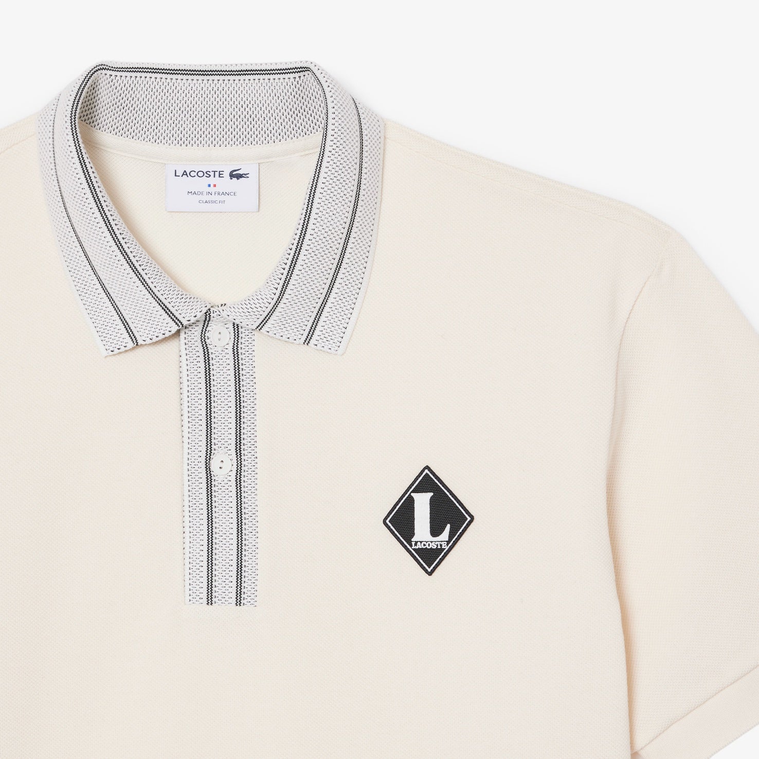 ラコステ/LACOSTE】フランス製クラシックフィットバッジポロシャツ