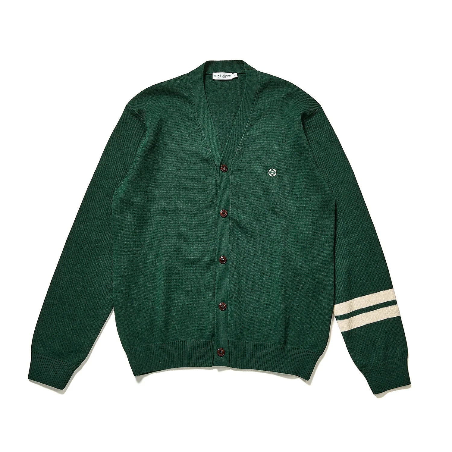【ウィンブルドンテニス】チャンピオンズロゴカーディガン