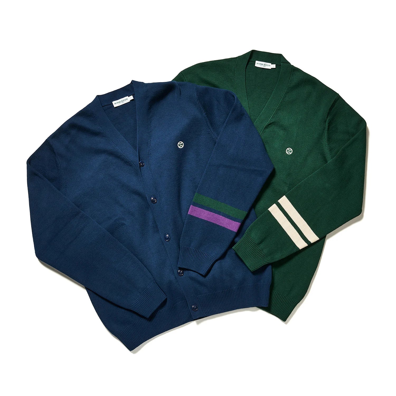 【ウィンブルドンテニス】チャンピオンズロゴカーディガン