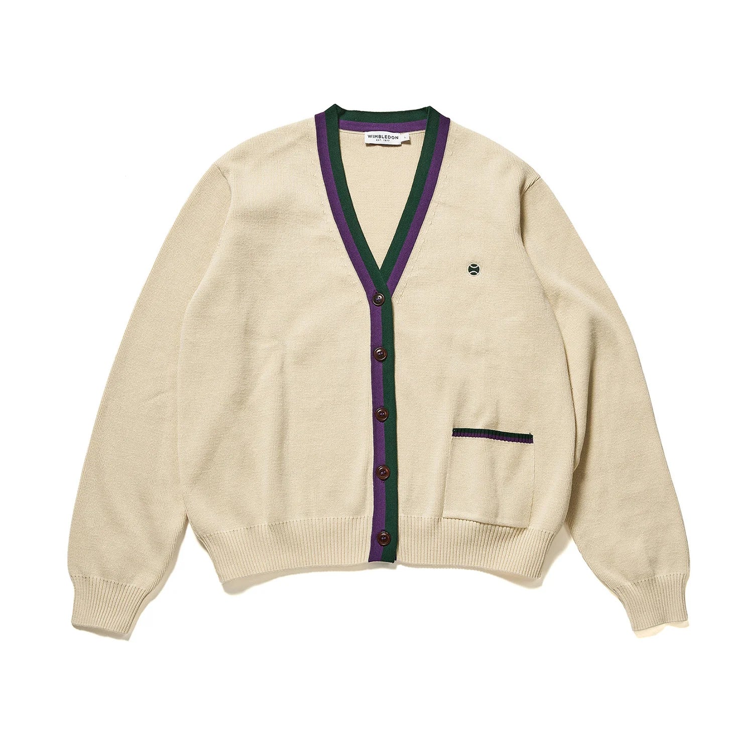 【ウィンブルドンテニス】ウィメンズチャンピオンズロゴカーディガン