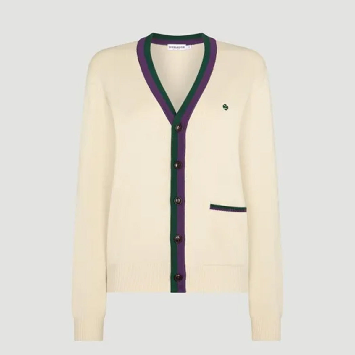 【ウィンブルドンテニス】ウィメンズチャンピオンズロゴカーディガン