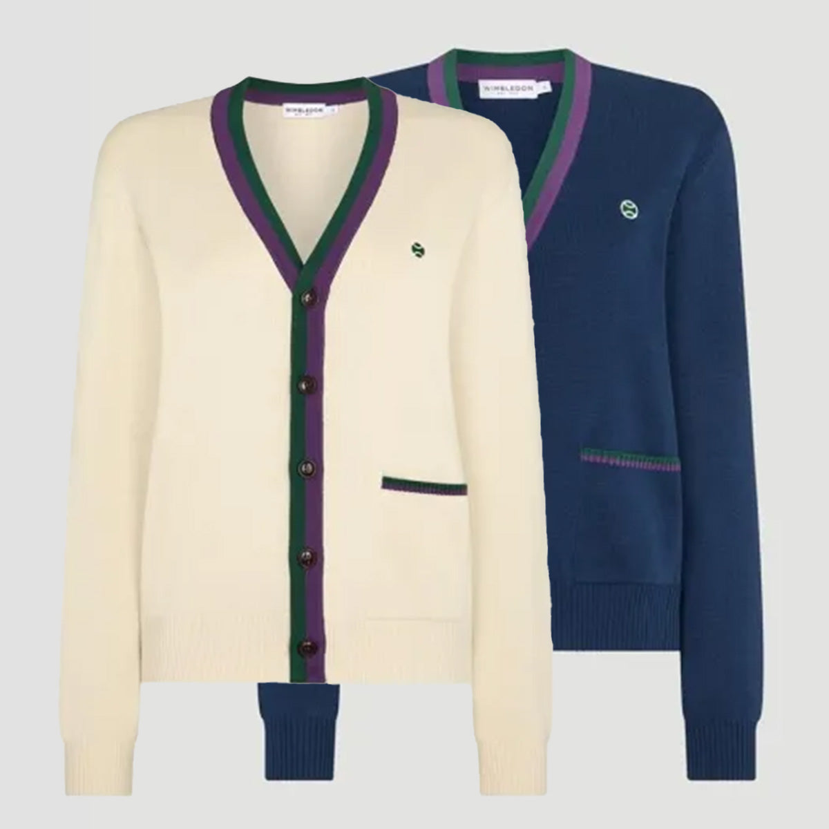 【ウィンブルドンテニス】ウィメンズチャンピオンズロゴカーディガン