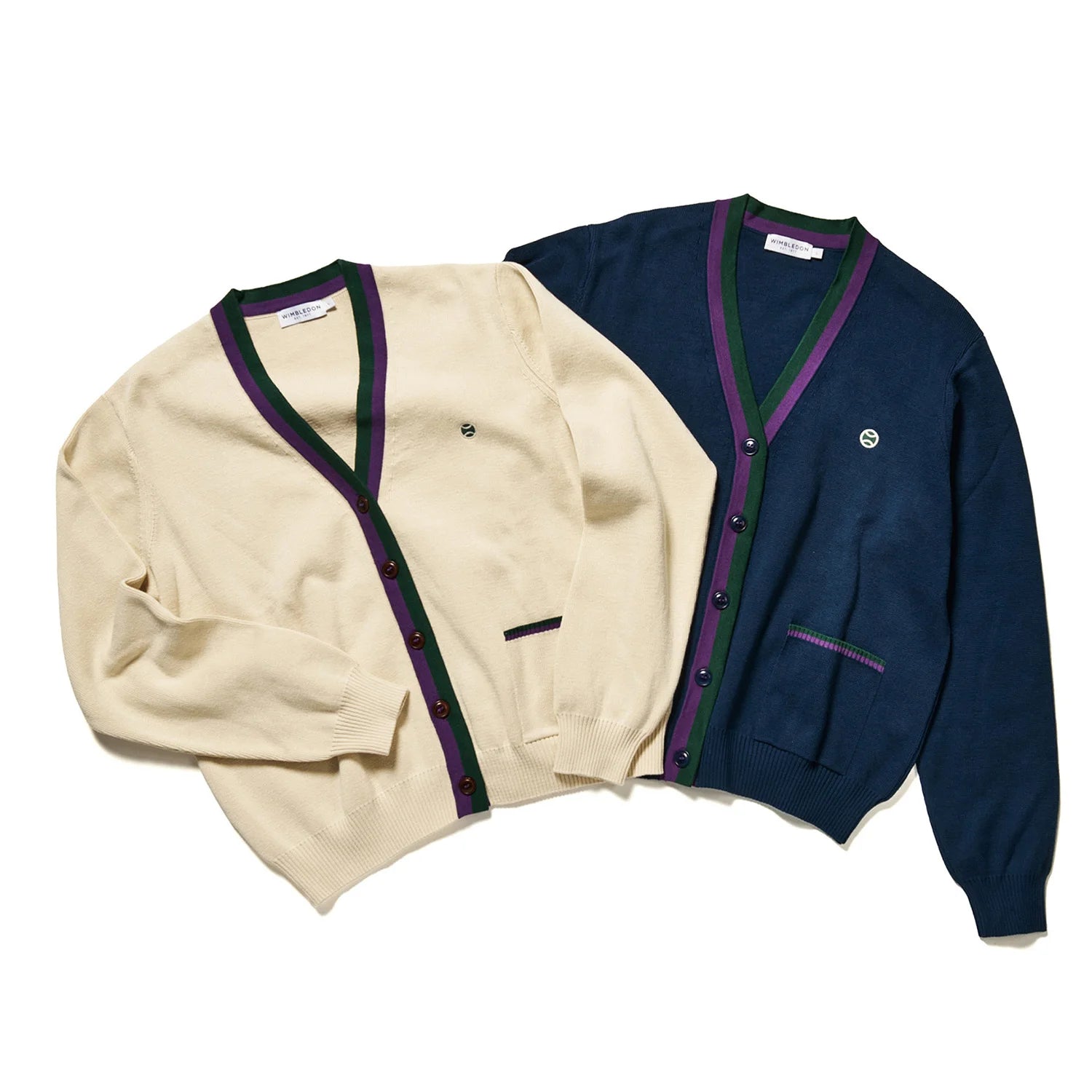 【ウィンブルドンテニス】ウィメンズチャンピオンズロゴカーディガン