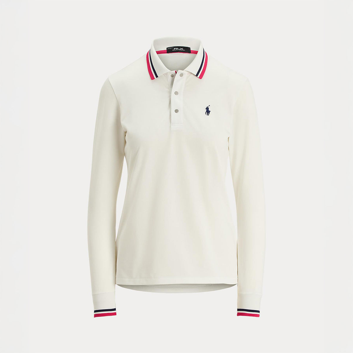【アール エル エックス ラルフ ローレン/RLX Ralph Lauren】ベーシック長袖ポロシャツ(WOMEN`S)