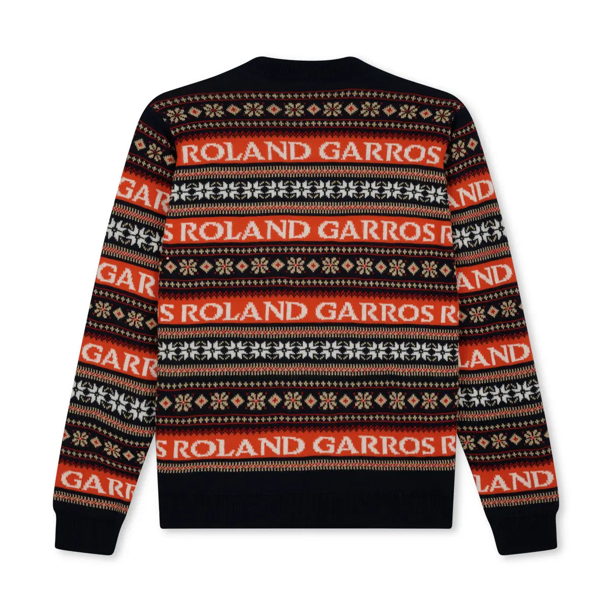 【全仏オープンテニス】ローランギャロスユニセックス　クリスマスセーター（マルチカラー）