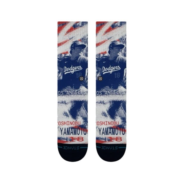 ドジャース山本由伸コラボモデル YAMAMOTO STREAK【STANCE×Dodgers