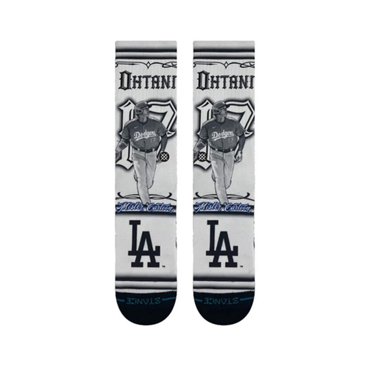 ドジャース大谷翔平コラボモデル　SHOHEI CARTOON CREW　【STANCE×Dodgers】