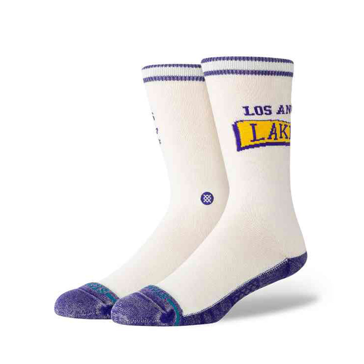ぽよ専用レイカーズ NBAチームソックス レイカーズ LAKERS VICTORY CREW 【STANCE×NBA