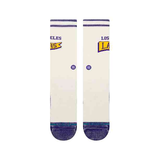 NBAチームソックス レイカーズ LAKERS VICTORY CREW　【STANCE×NBA】