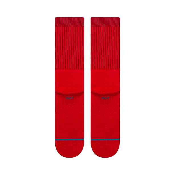 NBAチームソックス ブルズ BULLS BADGED CREW 【STANCE×NBA】