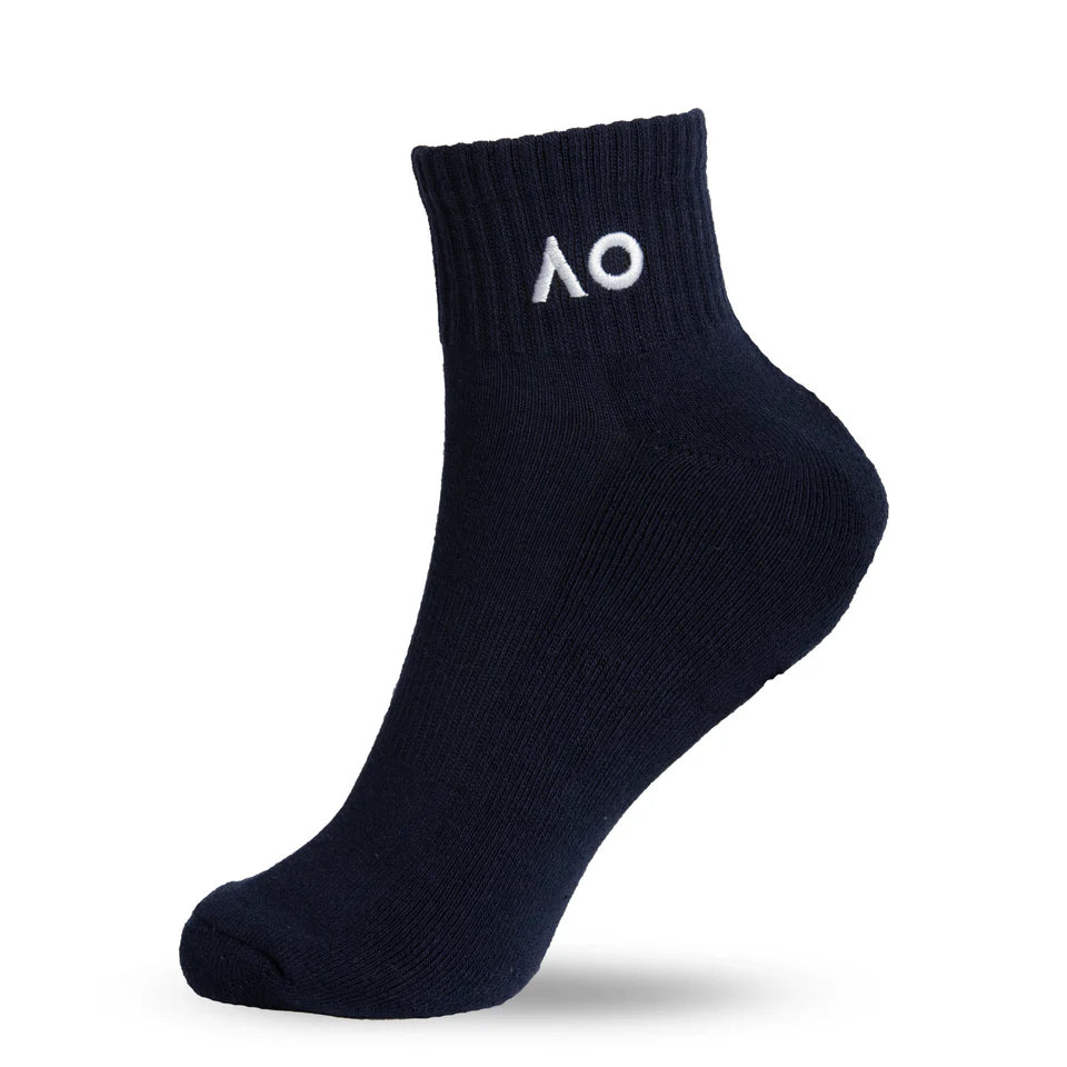 【全豪オープンテニス】AOロゴアンクルソックス