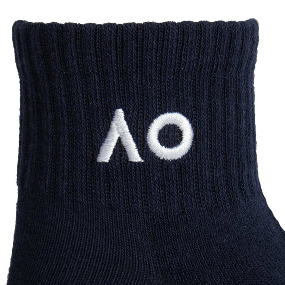 【全豪オープンテニス】AOロゴアンクルソックス