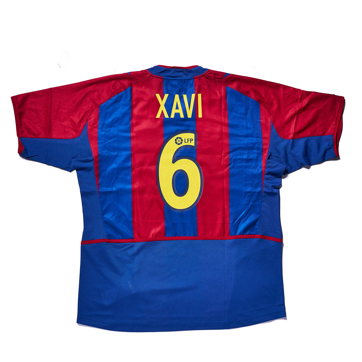 バルセロナ 2002-03シーズン ヴィンテージサッカーユニフォーム シャビ・エルナンデス #6