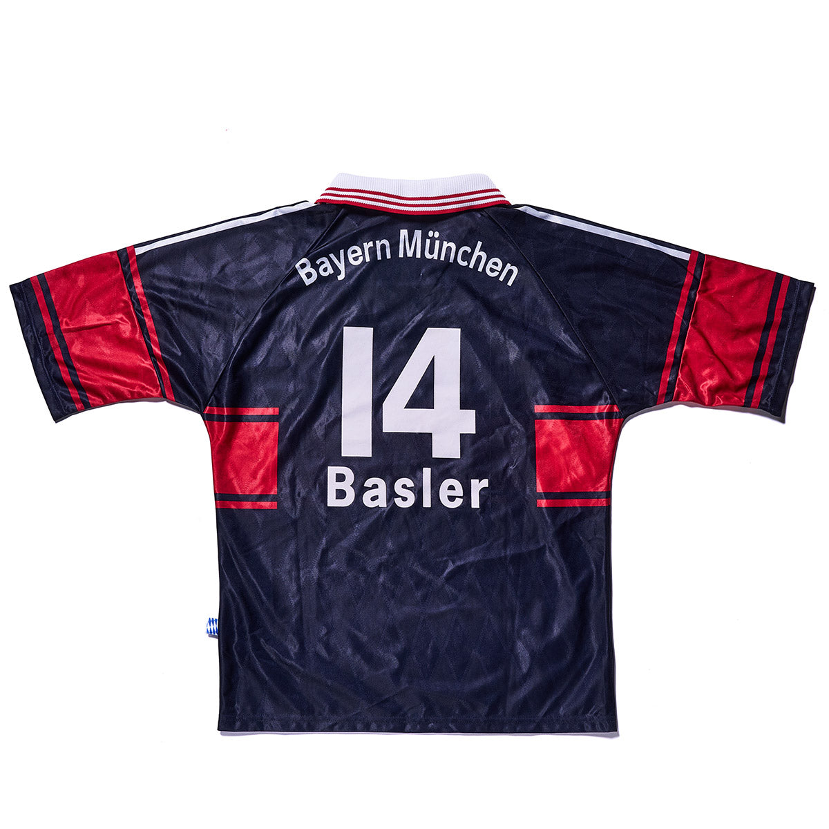 バイエルン・ミュンヘン 1997-99シーズン ヴィンテージサッカーユニフォーム マリオ・バスラー #14