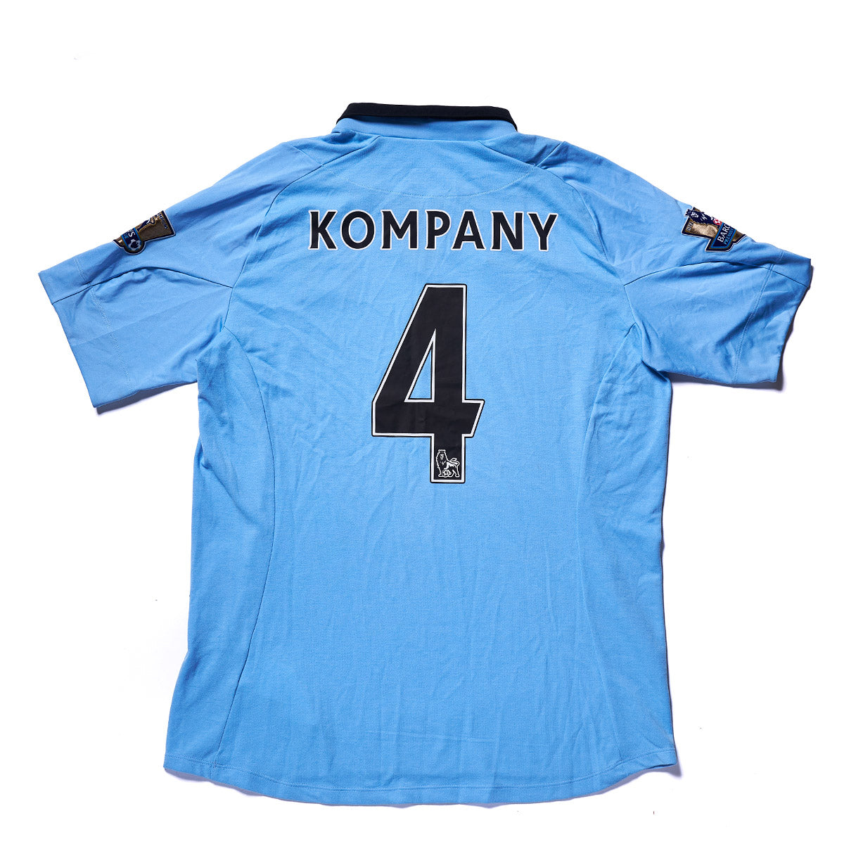 マンチェスター・シティ 2012-13シーズン ヴィンテージサッカーユニフォーム ヴァンサン・コンパニ #4