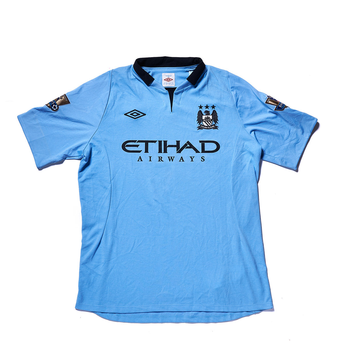 マンチェスター・シティ 2012-13シーズン ヴィンテージサッカーユニフォーム ヴァンサン・コンパニ #4