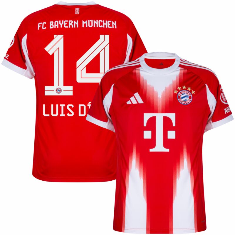 バイエルン・ミュンヘン サッカー ユニフォーム 2025-26 ルイス・ディアス#14