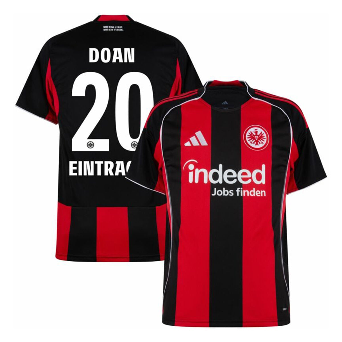 フランクフルト サッカー ユニフォーム 2025-26 堂安 律 #20