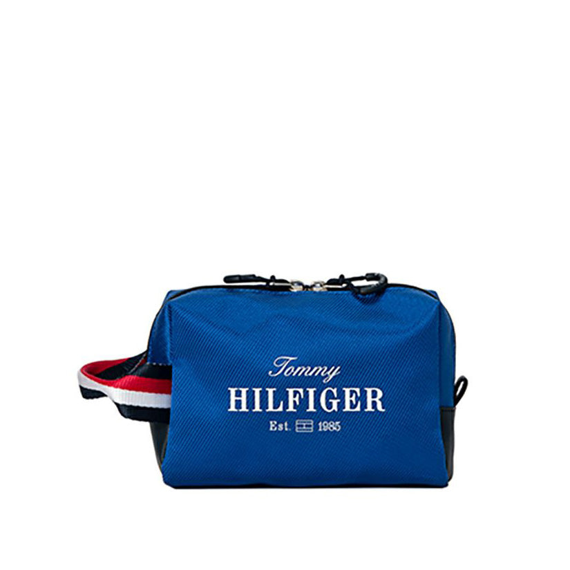 トミーヒルフィガー ゴルフ ポーチ【トリコロール】超美品！ トミーヒルフィガーゴルフ／TOMMY HILFIGER GOLF】 ポーチ
