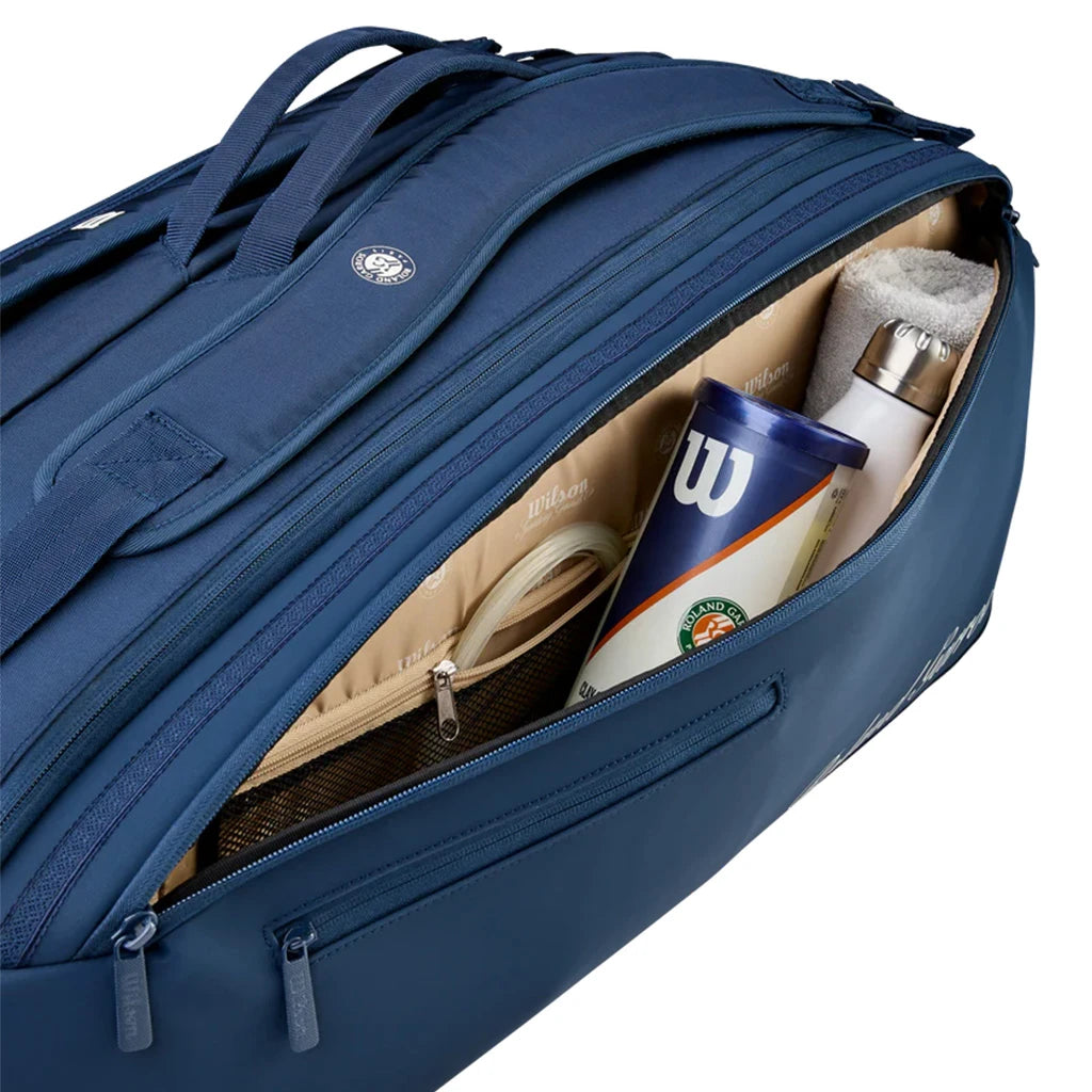 【Wilson/ウイルソン/ローラン・ギャロス】2026 SESSIONSOIRE 9PK Navy