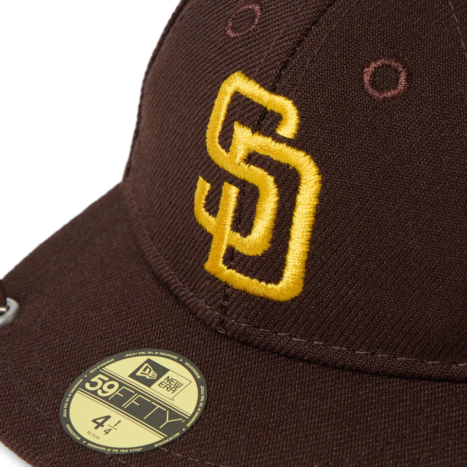 【ニューエラ／NEW ERA】 キャップポーチエコバッグ サンディエゴ・パドレス バーントウッド